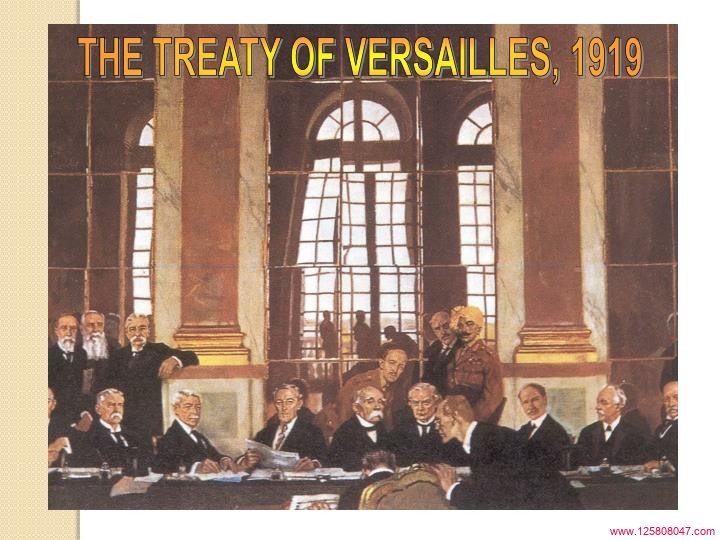 凡尔赛条约（Treaty of Versailles）